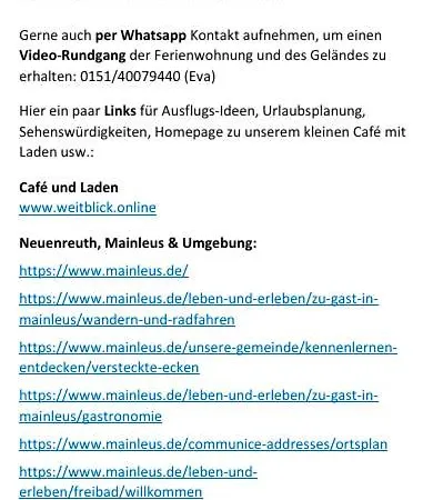 Weitblick - Urlaub In Der Und Trotzdem Nah An Ausflugszielen Apartment Mainleus